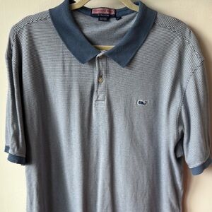 Vineyard Vines Men's Blue Polo Shirt